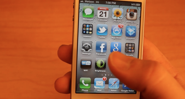 iOS 5 – New / Hidden Features – iPhone Homescreen Toggle Widgets Icon Settings – No Jailbreak!