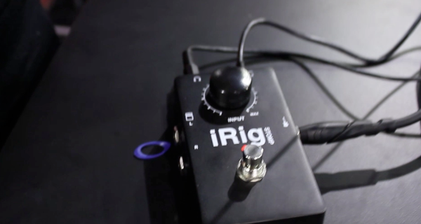 CES 2012 – iRig Stomp – Guitar Pedal for your iPhone / iPad / iPod – IK Multimedia