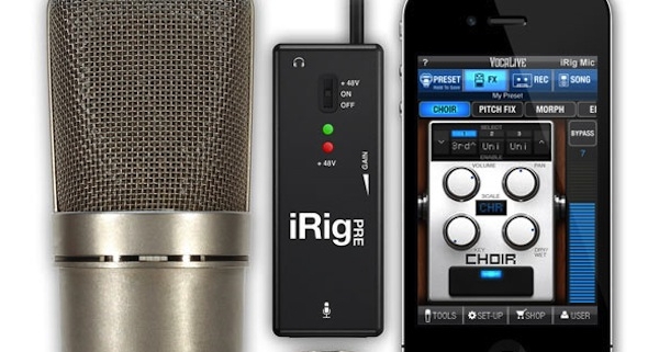 iRig PRE – The Universal Microphone Interface for iPhone/iPod touch/iPad