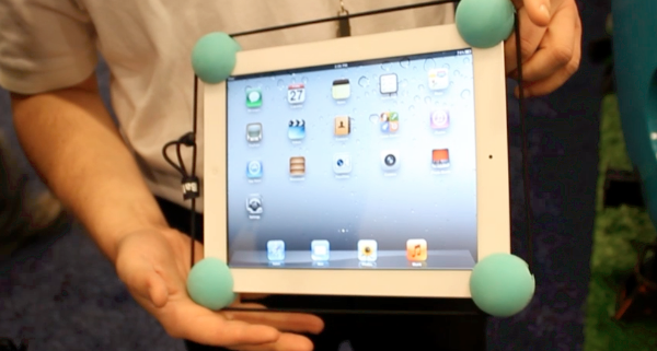 Macworld | iWorld 2012 – iBallz – A Cool way to protect your iPad from hitting the floor!