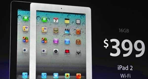 Buy The iPad 2 for $399 Now