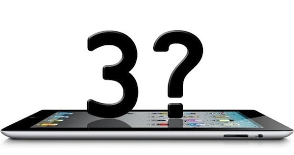 [Rumor] iPad 3 Release Date set for March 16th?