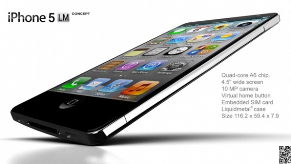 [Concept] The Liquidmetal iPhone 5