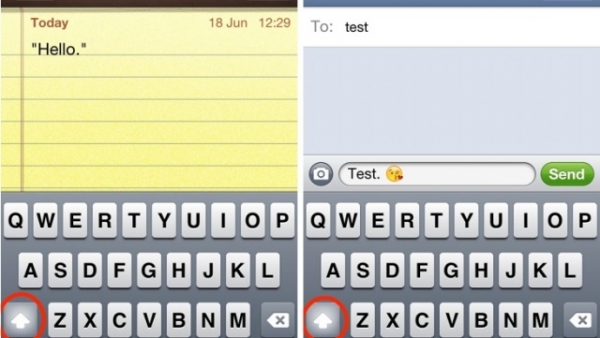iOS 6 New Features: Capitalize After Emoji & Quotes