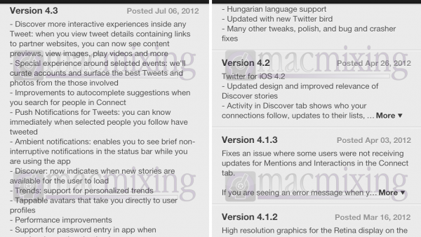 iOS 6 Leaks Huge Upcoming Twitter Update