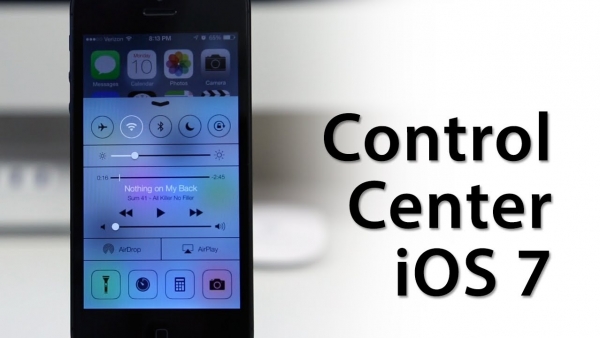 Hands-On iOS 7: Control Center